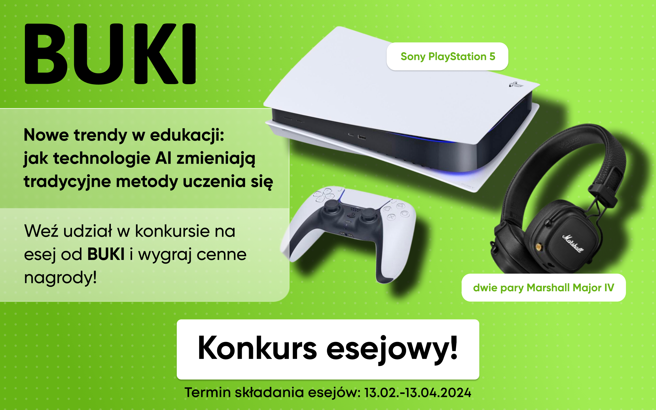 Konkurs esejowy "Nowe trendy w edukacji: jak technologie AI zmieniają tradycyjne metody uczenia się"